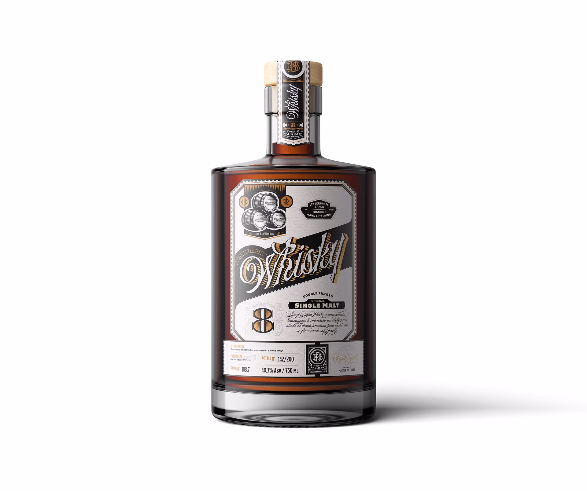 Whisky Letterpress