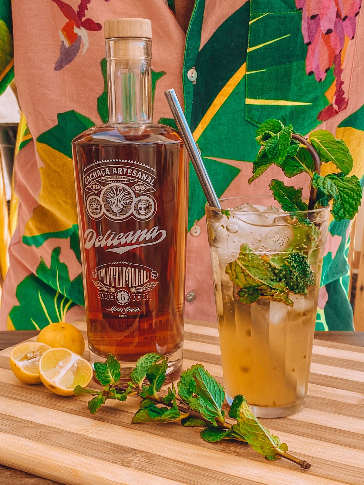 Linha de rótulos da Cachaça Delicana