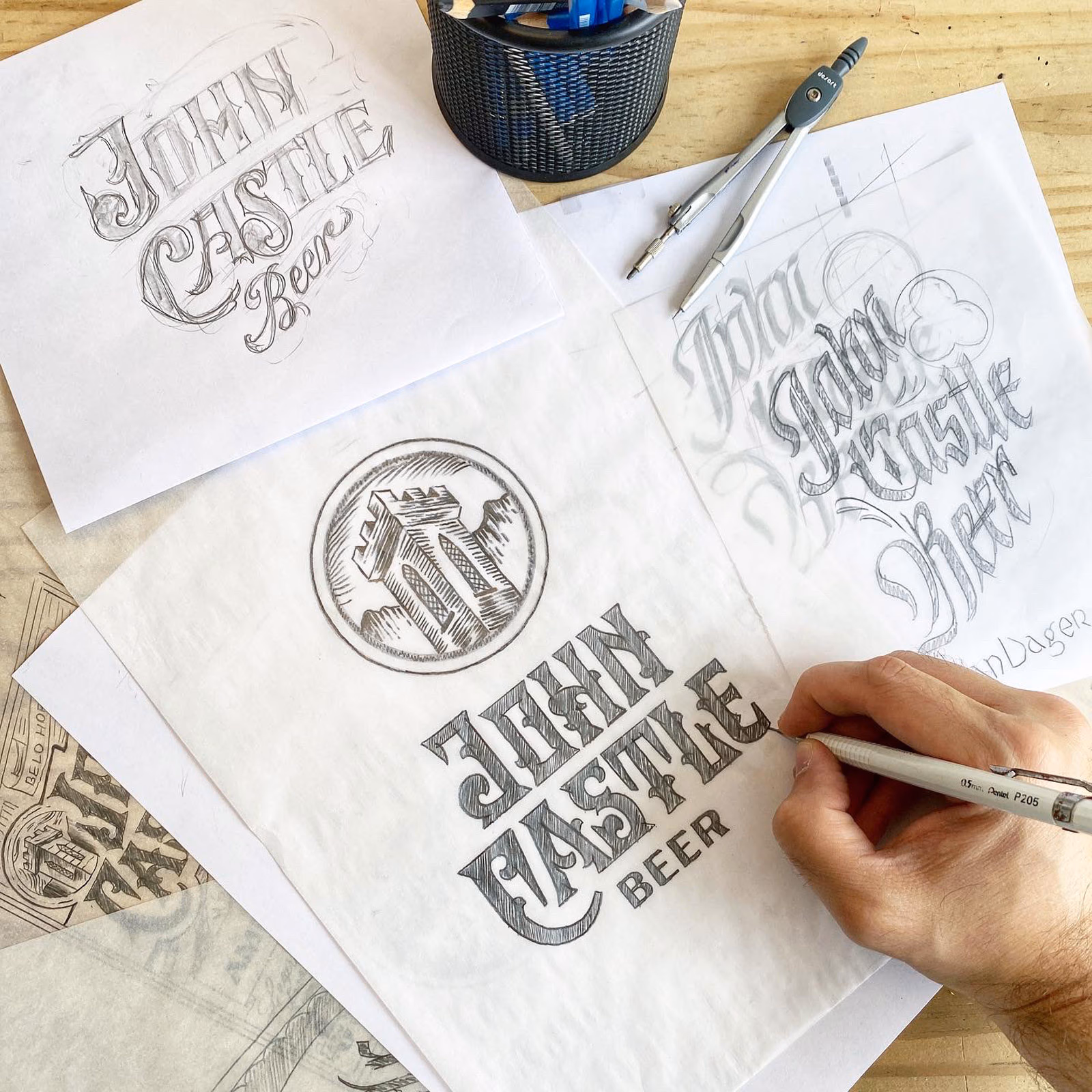 john castle beer — processo e resultado por Victor Tognollo (imagem 3)