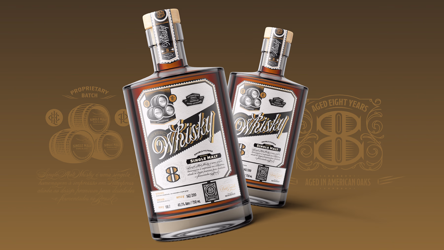 whisky letterpress — processo e resultado por Victor Tognollo (imagem 3)