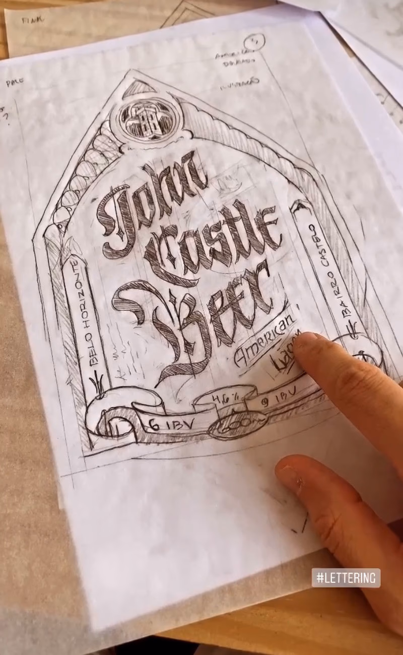 john castle beer — processo e resultado por Victor Tognollo (imagem 7)