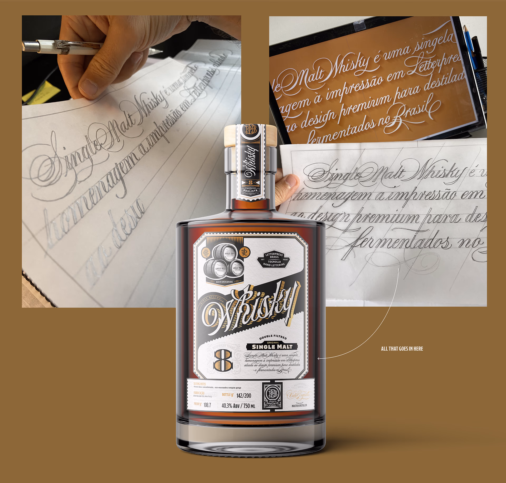 whisky letterpress — processo e resultado por Victor Tognollo (imagem 8)